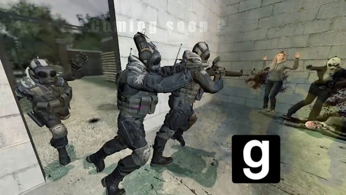 create, rig, and port custom gmod playermodel or sfm model