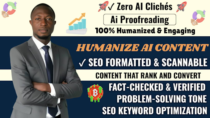 edit, fact check, and humanize ai generated content for SEO