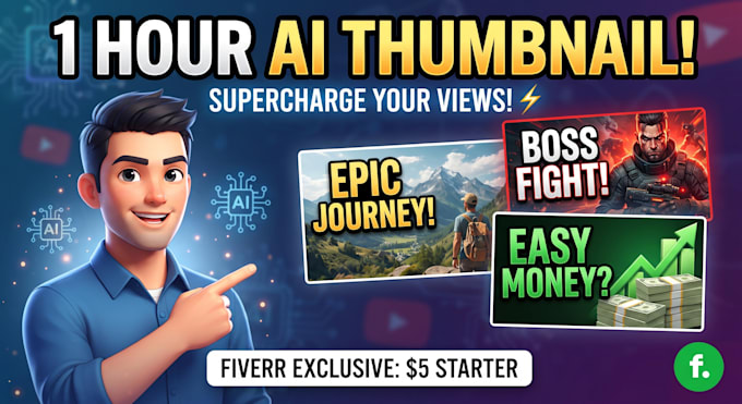 design eye catching youtube thumbnails using ai and canva