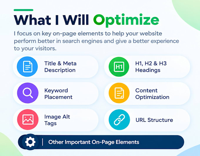 do professional on page SEO for your website