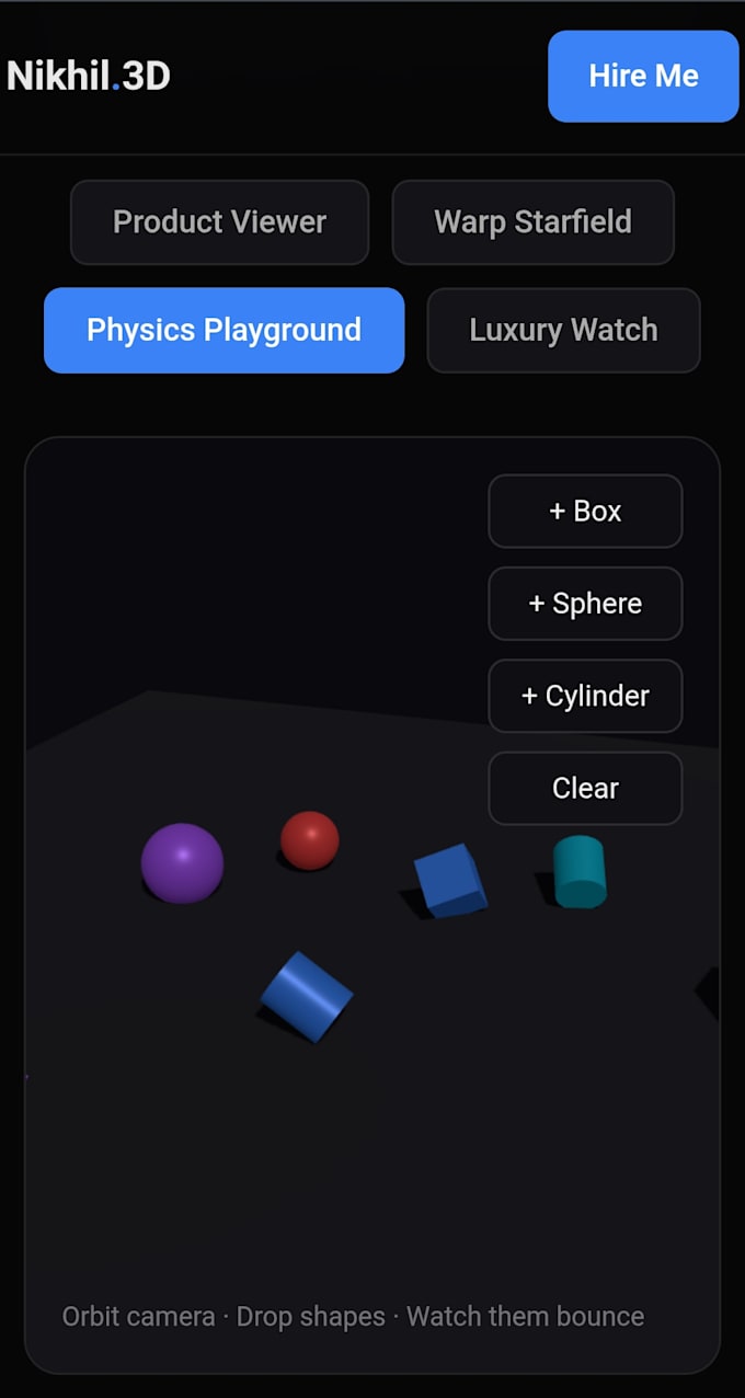 create a premium interactive 3d product viewer