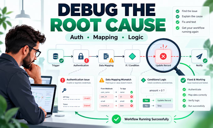 fix n8n workflow API and webhook errors