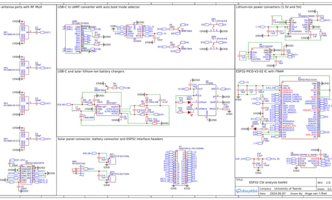 design custom pcb design,  esp32 pcb, rf pcb layout wearable pcb, gps pcb