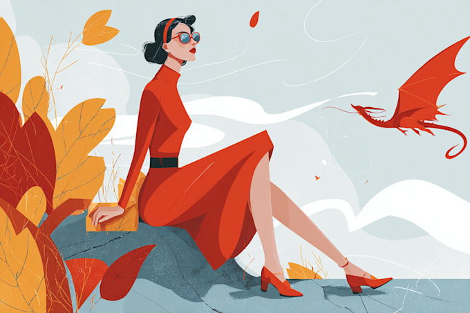 design awesome vector clip art illustration