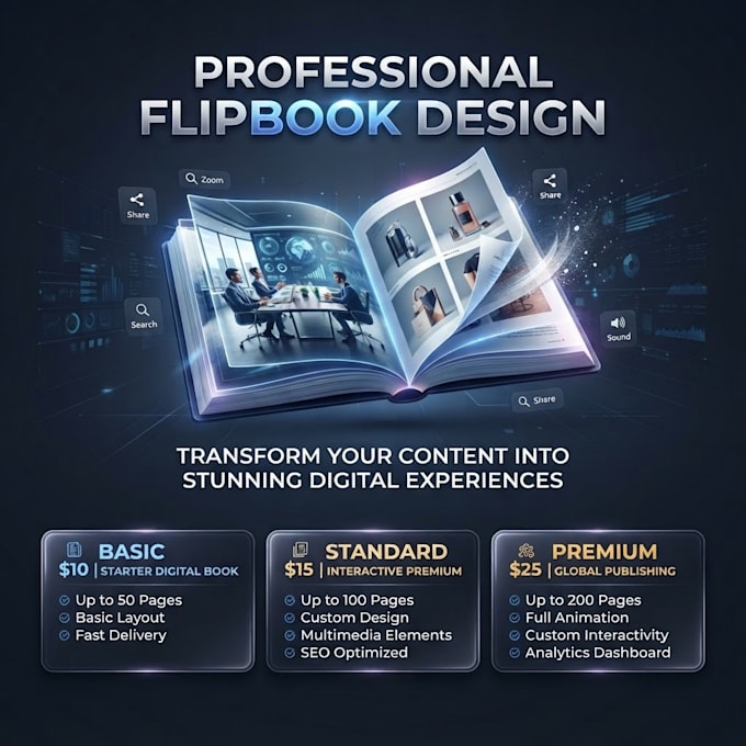 create an interactive flipbook from your PDF or document