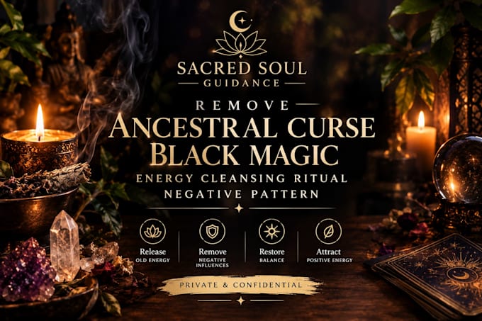 remove ancestral curse black magic energy cleansing ritual negative pattern