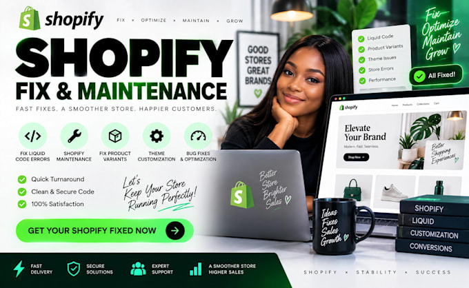 fix shopify liquid code errors shopify webshop maintenance fix product variants