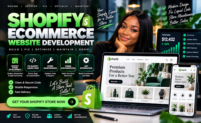 shopify ecommerce website development fix shopify code for shopify black friday