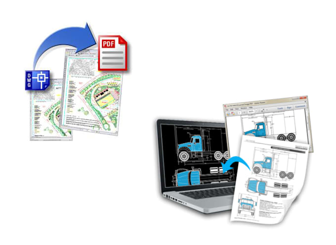 convert autocad file to PDF