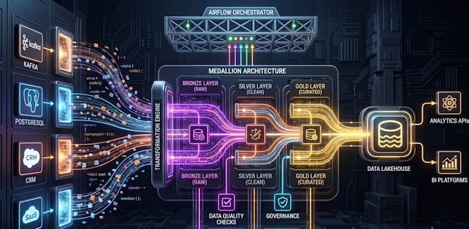 design a modern data engineering architecture for your business