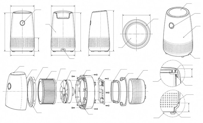 create uspto patent drawings for utility and design patents