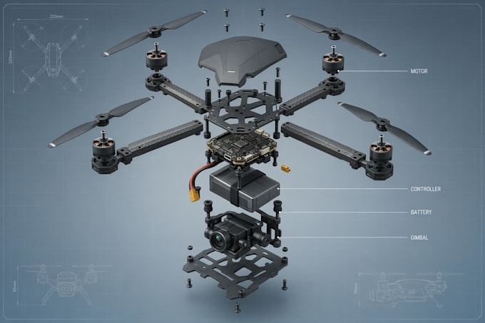 turn your drone idea into a custom product design
