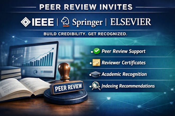 provide peer review invitation from a reputable journal