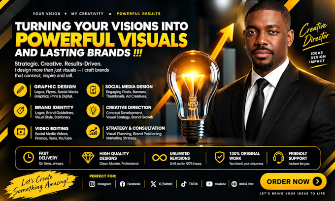 create premium brand visuals and creative direction