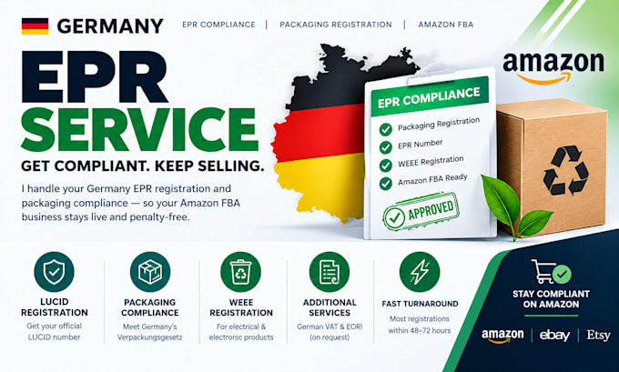 do germany lucid epr registration for amazon fba sellers