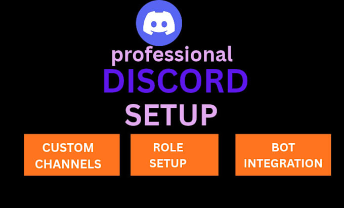 setup a professional custom discord server