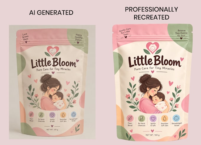 convert the ai generated label into a print ready ai file
