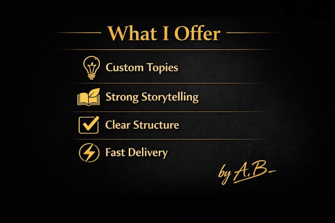 write emotional motivational and story driven content