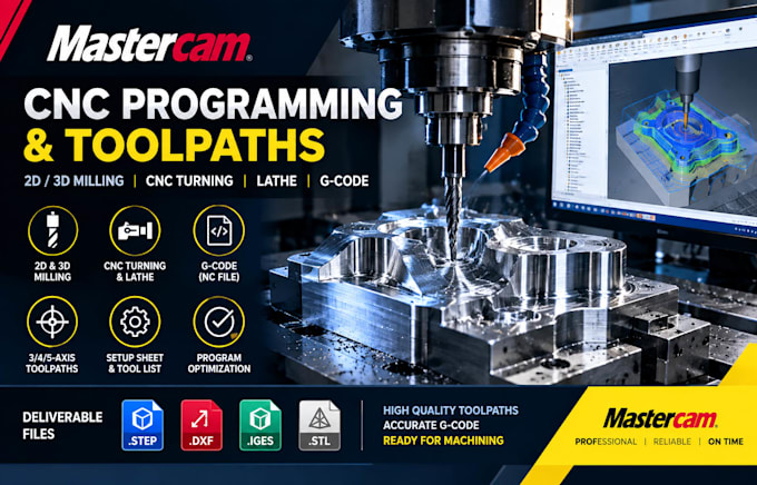 do cnc programming mastercam toolpaths 3d milling cnc lathe turning and gcode