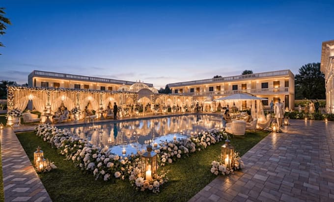 design your wedding venue, reception and event space in 3d