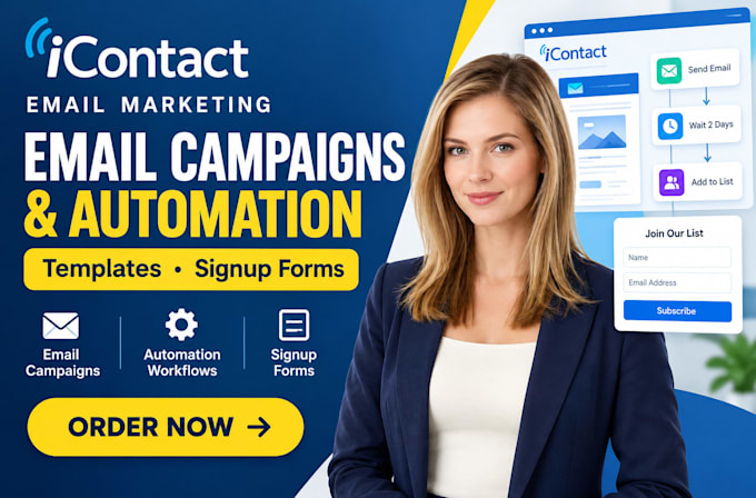 setup icontact email campaigns email templates email automation signup forms