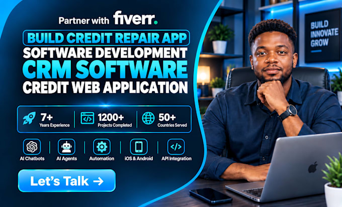 build credit repair app software development crm software credit web application