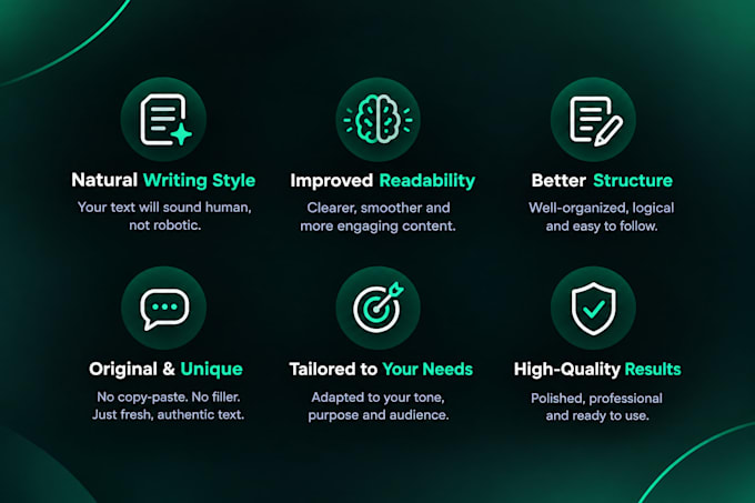 humanization and revisions ai text