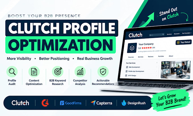 clutch profile optimization g2 goodfirms designrush capterra b2b orm management