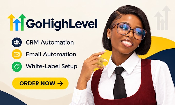 setup gohighlevel CRM, workflow and email automation