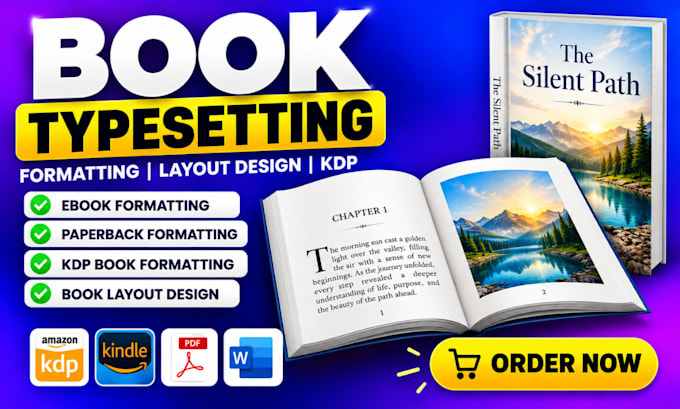 do book formatting book layout design book typesetting