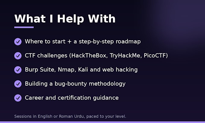 be your ethical hacking mentor and help with ctf challenges