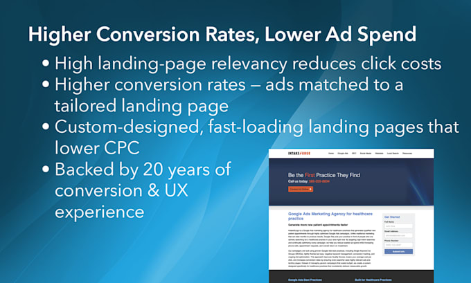 set up google ads and landing page funnels