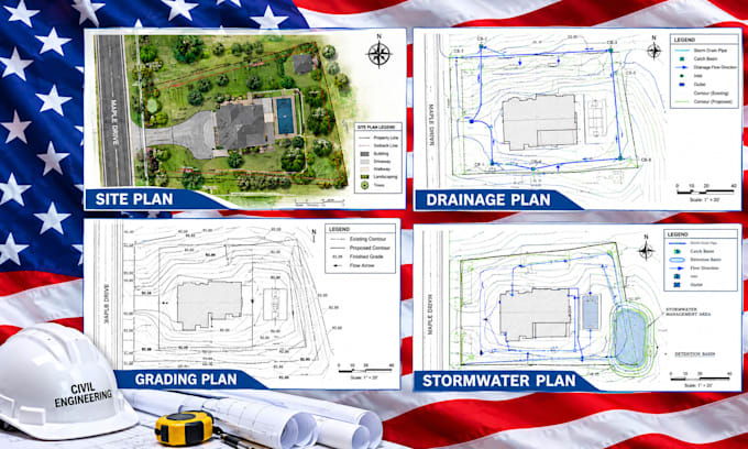 prepare ca ny ma nj ut permit deck, structural drawings, civil engineering plans