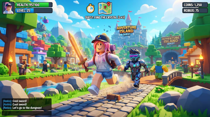 develop a custom roblox game with luau script, roblox tycoon and roblox studio