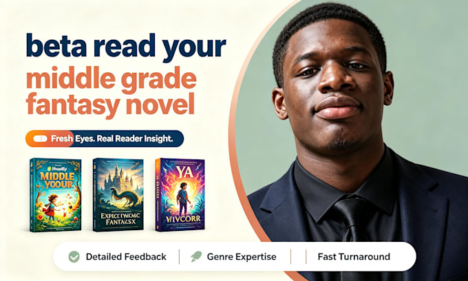 beta read ya middle grade fantasy fiction manuscript