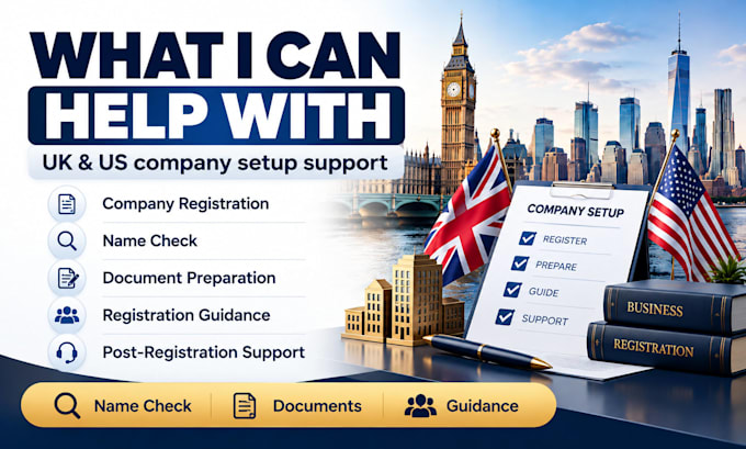 register a UK or US company as a non resident