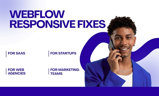 fix webflow responsive mobile tablet layout issues for web agencies and designer