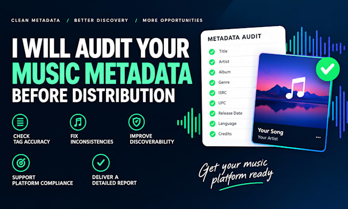 audit your music metadata before distribution