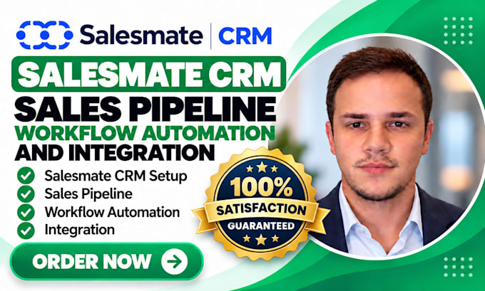 setup salesmate CRM sales pipeline workflow automation and integration