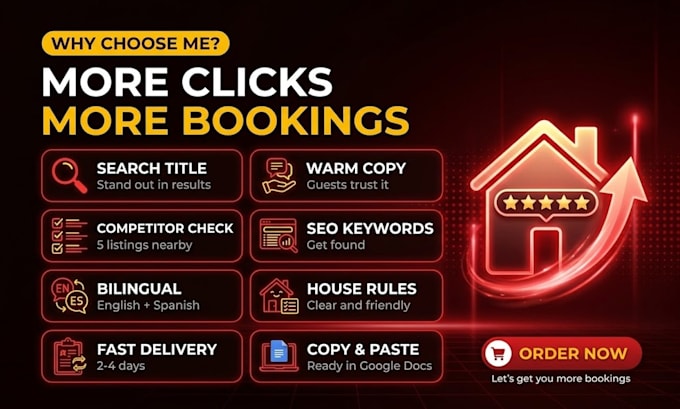 optimize your airbnb listing to get more bookings