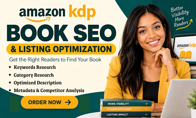 optimize your amazon KDP book keywords, categories, amazon description and SEO
