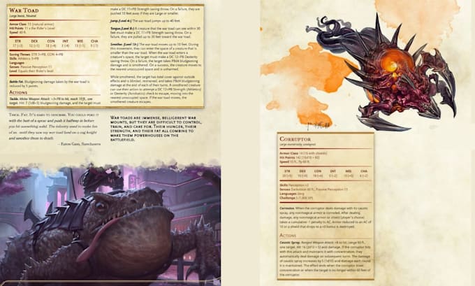 create custom dnd homebrew material classes, races, items, and more for dnd 5e