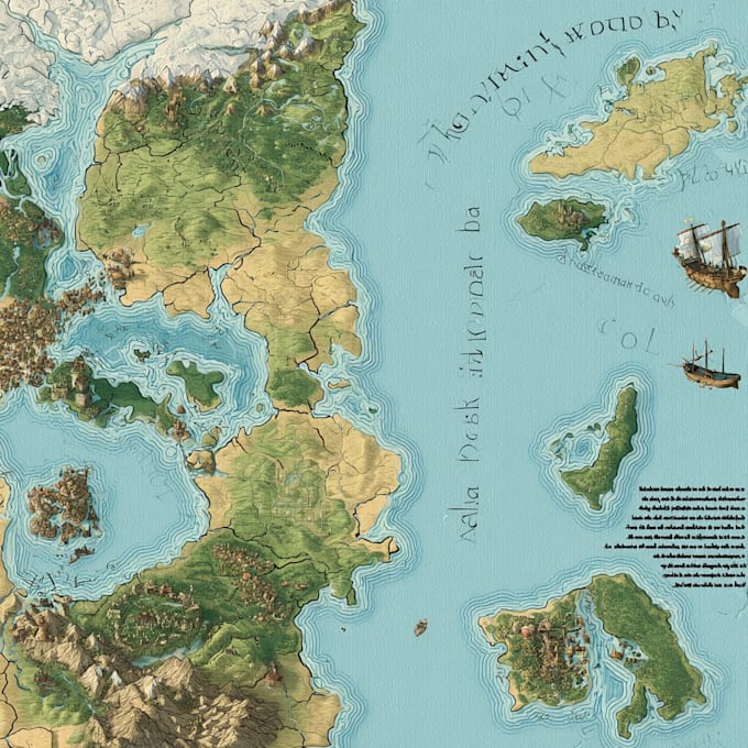 fantasy map design fantasy map maker vector map