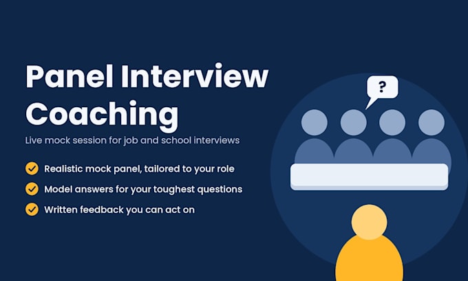 coach you for your panel interview with a realistic mock session