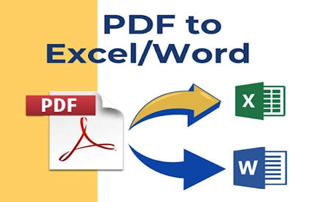 do in data entry excel pdf to word excel conversions