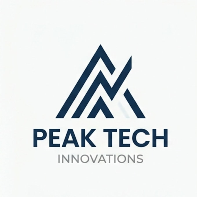 design a simple minimalist flat logo for your brand