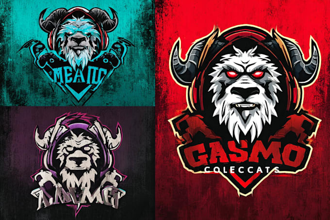 create professional character, mascot, cartoon logo