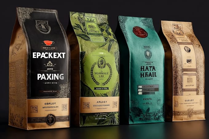 modern and professional packaging design