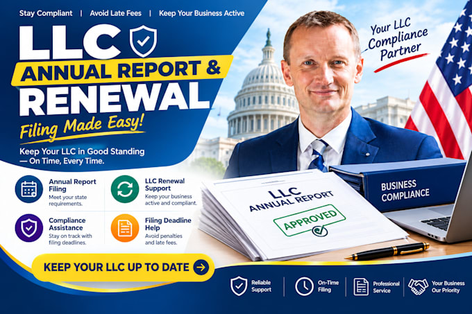 file your llc annual report and renewal