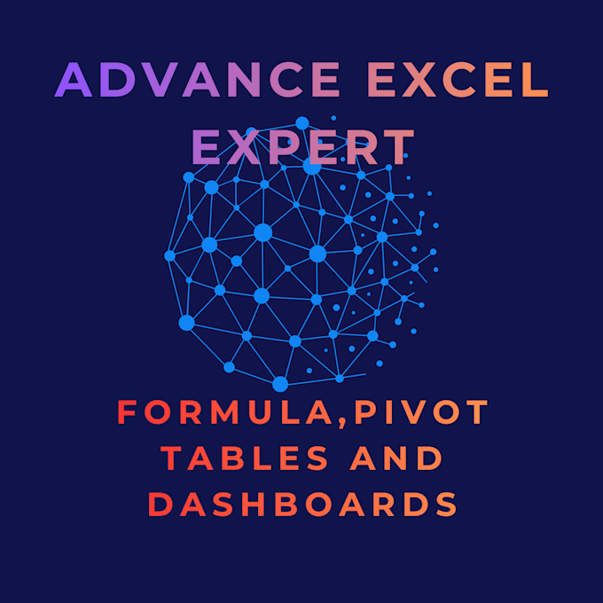 create advanced excel formulas and dashboards
